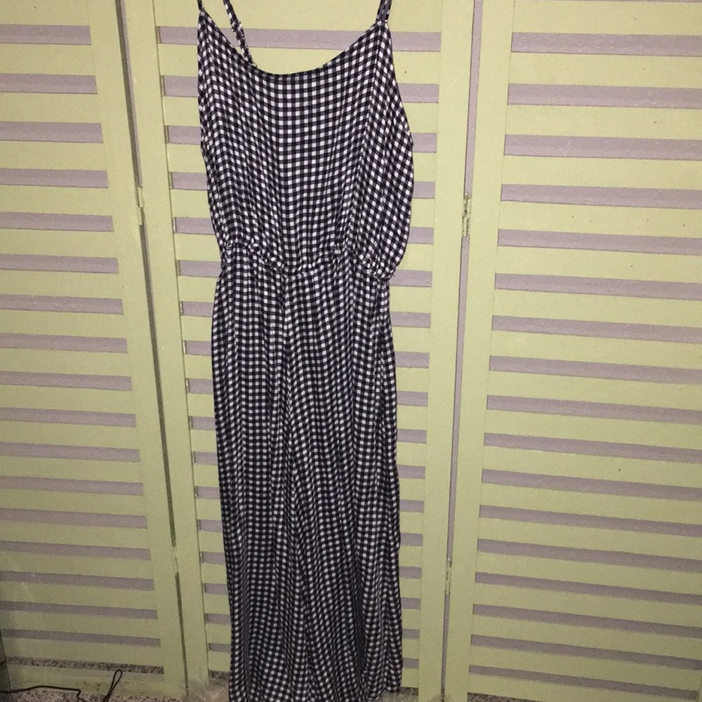 Don’t Ask Why Gingham Jumpsuit